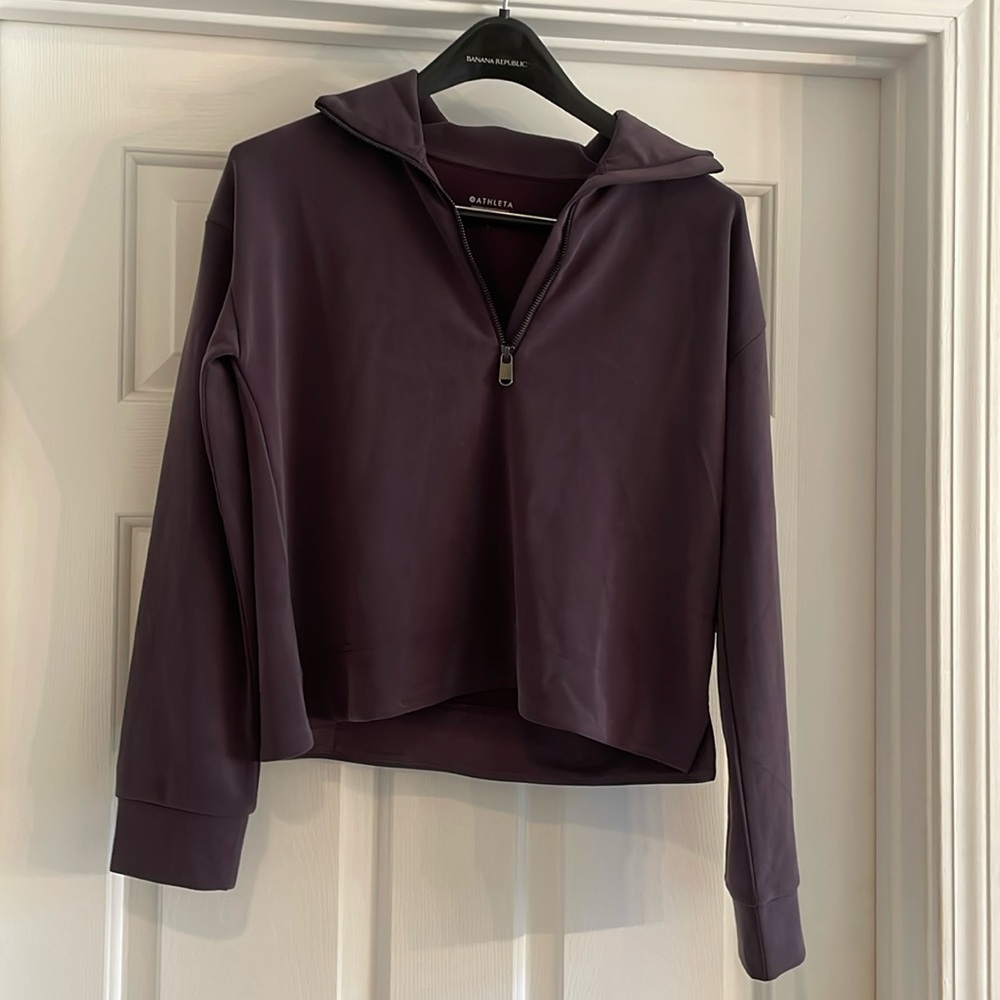 Athleta Seasoft Quarter Zip